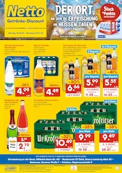 Bier im Netto Marken-Discount Prospekt in Kleinmachnow Aktueller Netto Marken-Discount Prospekt mit Bier, "DER ORT, AN DEM DU IMMER AUSGEZEICHNETE PREISE FINDEST.", Seite 1