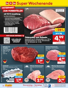 Schweinefilet im Netto Marken-Discount Prospekt "Aktuelle Angebote" mit 64 Seiten (Augsburg)