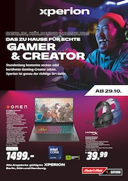MediaMarkt Saturn Prospekt für Köln mit 12 Seiten MediaMarkt Saturn Prospekt für Köln: "DAS ZUHAUSE FÜR ECHTE GAMER & CREATOR", 12 Seiten, 29.10.2025 - 04.11.2025