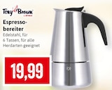 Espressobereiter Angebote von Tony Brown by Stolz bei Kaufhaus Stolz Greifswald für 19,99 €