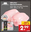 Hähnchen-Oberkeulensteaks bei Netto Marken-Discount im Prospekt "" für 2,99 €