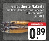 Geräucherte Makrele bei EDEKA im Beesten Prospekt für 0,89 €