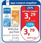Wäscheparfüm Angebote von Lenor bei budni Norderstedt für 3,29 €
