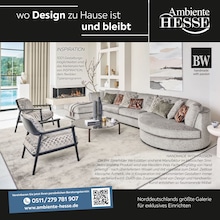 Ambiente by Hesse Prospekt für Celle: "wo Design zu Hause ist und bleibt", 12 Seiten, 30.05.2026 - 14.06.2026