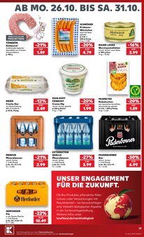 Bier im Kaufland Prospekt "Hier bin ich richtig" mit 80 Seiten (Detmold)