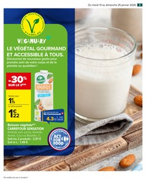 Offre Produit Vegan dans le catalogue Carrefour Market du moment à la page 7