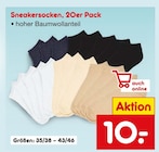 Sneakersocken im Angebot bei Netto Marken-Discount in Düren Sneakersocken Angebote bei Netto Marken-Discount Düren für 10,00 €