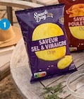 Chips sel & Vinaigre - SNACK DAY en promo chez Lidl Rueil-Malmaison à 1,07 €