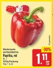 Paprika, rot im Angebot bei nah und gut in Bad Oeynhausen Paprika, rot Angebote von GUT&GÜNSTIG bei nah und gut Bad Oeynhausen für 1,11 €