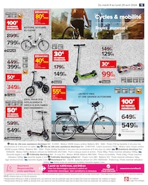 Offre Vélo Ville dans le catalogue Carrefour du moment à la page 17