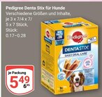 Denta Stix im Angebot bei GLOBUS in Zwickau Denta Stix Angebote von Pedigree bei GLOBUS Zwickau für 5,49 €