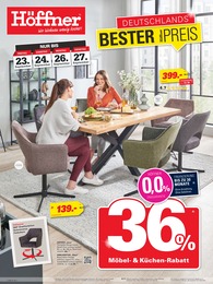 Höffner Prospekt für Hamburg mit 4 Seiten Höffner Prospekt für Hamburg: "DEUTSCHLANDS BESTER PREIS", 4 Seiten, 14.09.2022 - 27.09.2022