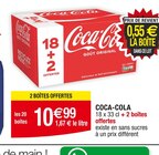 COCA-COLA en promo chez Cora Villeneuve-d'Ascq à 10,99 €