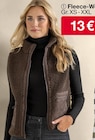 Fleece-Weste für 13,00 € bei Woolworth im Angebot Fleece-Weste im aktuellen Woolworth Prospekt