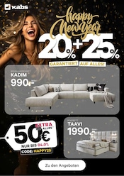 Aktueller Kabs Prospekt mit Fernseher, "HAPPY NEW YEAR", Seite 1