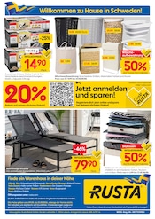Aktueller Rusta Prospekt mit Sonnenliege, "Willkommen zu Hause in Schweden!", Seite 24