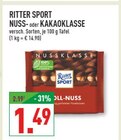 Aktuelle Ritter Sport Angebote bei Marktkauf in Münster Aktuelles Nuss- oder Kakaoklasse Angebot bei Marktkauf in Münster ab 1,49 €