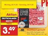 Hackfleisch gemischt bei Netto Marken-Discount im Neuberg Prospekt für 3,49 €