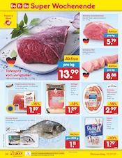 Rindfleisch im Netto Marken-Discount Prospekt in Völklingen Aktueller Netto Marken-Discount Prospekt mit Rindfleisch, "Aktuelle Angebote", Seite 54