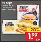 Big Burger bei Netto Marken-Discount im Königheim Prospekt für 1,99 €