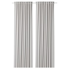 2 Gardinenschals (abdunk.) hellgrau/mit Gardinenband 145x250 cm von MAJGULL im aktuellen IKEA Prospekt