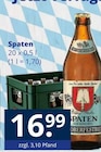 Spaten im Angebot bei Getränkewelt in Marl Spaten Angebote von Spaten bei Getränkewelt Marl für 16,99 €