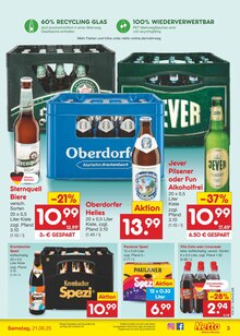 Krombacher im aktuellen Netto Marken-Discount Prospekt (Weißenfels) Krombacher im Netto Marken-Discount Prospekt "Aktuelle Angebote" mit 63 Seiten (Weißenfels)