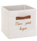 Boîte de rangement bazar bouclette à 5,99 € dans le catalogue Maxi Bazar