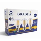 Lot de 3 ampoules LED E27 806 lm 60 W - Brico Dépôt à Belfort Lot de 3 ampoules LED E27 806 lm 60 W en promo chez Brico Dépôt Belfort à 10,00 €