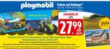 Traktor mit Anhänger im Angebot bei EDEKA in Germering Traktor mit Anhänger Angebote von playmobil bei EDEKA Germering für 27,99 €