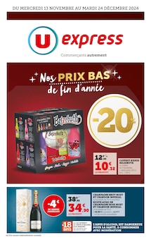 Promo Bière dans le catalogue U Express du moment à la page 1