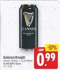 Draught von Guinness für 0,99 € bei E center im Angebot Draught von Guinness im aktuellen E center Prospekt