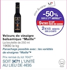 Velours de vinaigre balsamique - Maille dans le catalogue Monoprix