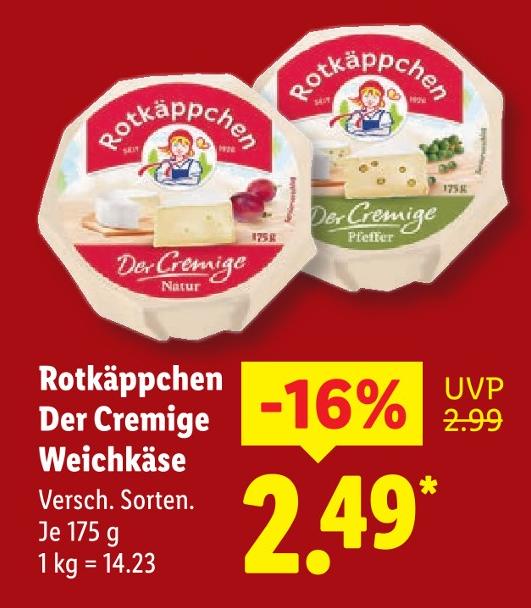 Der Cremige Weichkäse