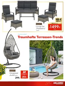 Gartentisch Angebot im Hellweg Prospekt, gültig von 30.03.2026 bis 04.04.2026 Gartentisch Angebot im aktuellen Hellweg Prospekt auf Seite 5