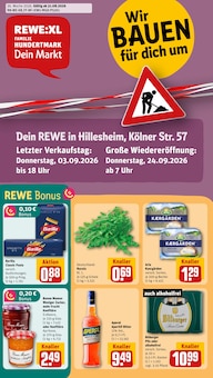 REWE Hillesheim Prospekt der aktuellen Woche, gültig von 31.08.2026 bis 05.09.2026 Aktueller REWE Hillesheim Prospekt "Dein Markt" mit 24 Seiten