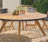 Table ronde en bois dans le catalogue Hyper U