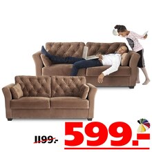 Seats and Sofas Stolberg - Kennedy 2,5-Sitzer + 2-Sitzer Sofa Kennedy 2,5-Sitzer + 2-Sitzer Sofa Angebot bei Seats and Sofas Stolberg im Prospekt Vorrat Deals