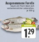 Aktuelle Forelle Angebote bei E center in Bielefeld Aktuelles Ausgenommene Forelle Angebot bei E center in Bielefeld ab 1,29 €