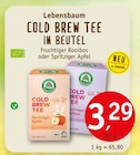COLD BREW TEE im Erdkorn Biomarkt Prospekt COLD BREW TEE von Lebensbaum im aktuellen Erdkorn Biomarkt Prospekt für 3,29 €