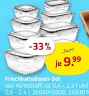 Frischhaltedosen-Set Angebote bei ROLLER Wermelskirchen für 9,99 €