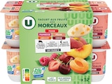 Promo YAOURTS AUX FRUITS AVEC MORCEAUX U à 2,68 € dans le catalogue U Express à Vescovato