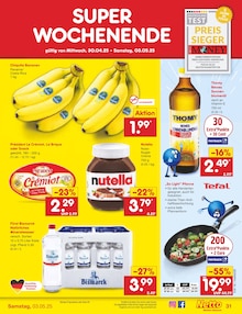 Nutella im Netto Marken-Discount Prospekt "Aktuelle Angebote" mit 44 Seiten (Lübeck)
