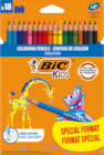 Auchan Supermarché Mouans-Sartoux - Promo LOT 18 CRAYONS DE COULEURS BIC Promo LOT 18 CRAYONS DE COULEURS BIC à 1,19 € dans le catalogue Auchan Supermarché à Mouans-Sartoux