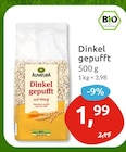 Dinkel gepufft von Alnatura im aktuellen budni Prospekt