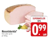 Riesenleberkäs im Angebot bei EDEKA in Friedrichshafen Riesenleberkäs Angebote bei EDEKA Friedrichshafen für 0,99 €