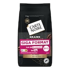 Café en grains "Giga Format" - CARTE NOIRE en promo chez Carrefour Café en grains "Giga Format" - CARTE NOIRE dans le catalogue Carrefour