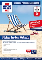 Aktueller AUTOPLUS Prospekt mit Motorrad, "Sicher in den Urlaub", Seite 1