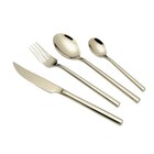Ménagère 16 pièces champagne - CARREFOUR HOME - Carrefour à Garges-lès-Gonesse Ménagère 16 pièces champagne - CARREFOUR HOME en promo chez Carrefour Garges-lès-Gonesse à 19,99 €