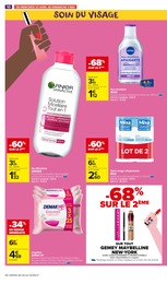 Prix et réduction Lingettes dans le prospectus Carrefour Market en cours Offre Lingettes dans le catalogue Carrefour Market du moment à la page 12